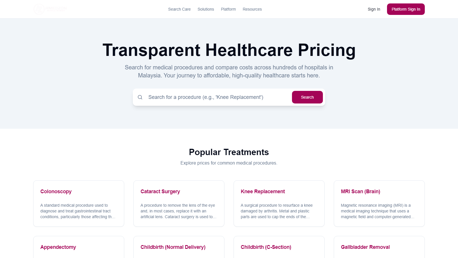 Mr Cost Checker site preview still